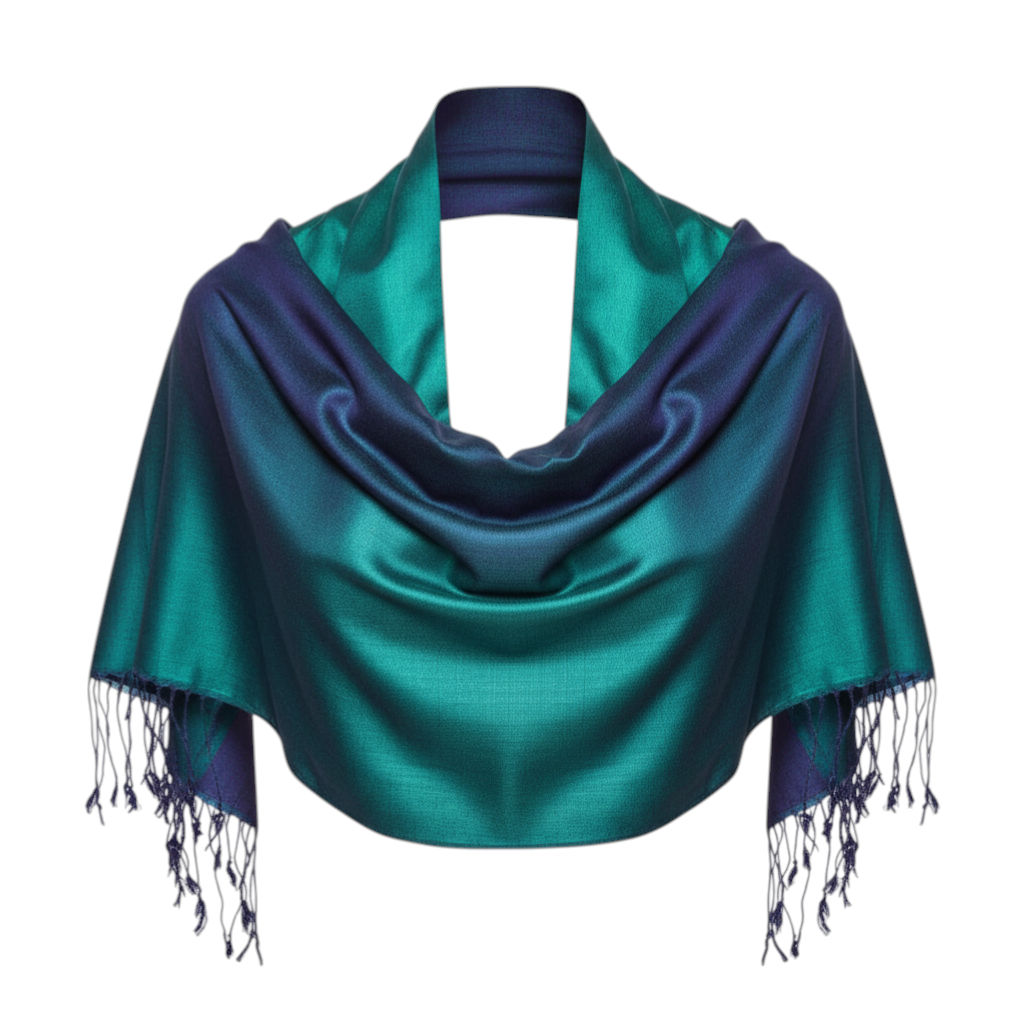 Teal/Navy Authentic Foulard